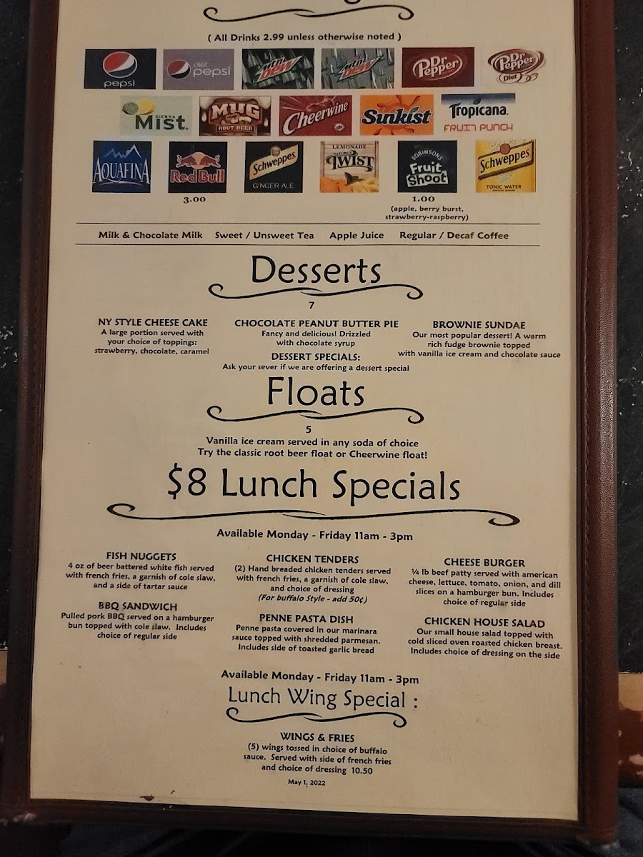 Cleveland Draft House - Garner Menu - Image 3